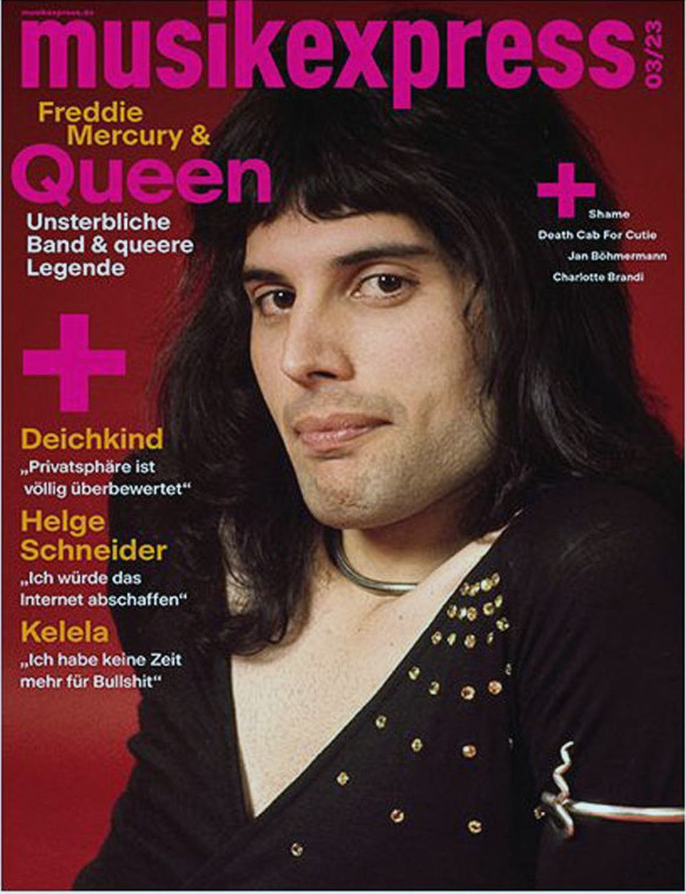 Musikexpress Magazin Deutschland 2023-03 Queen Freddie Mercury Death Cab For Cutie