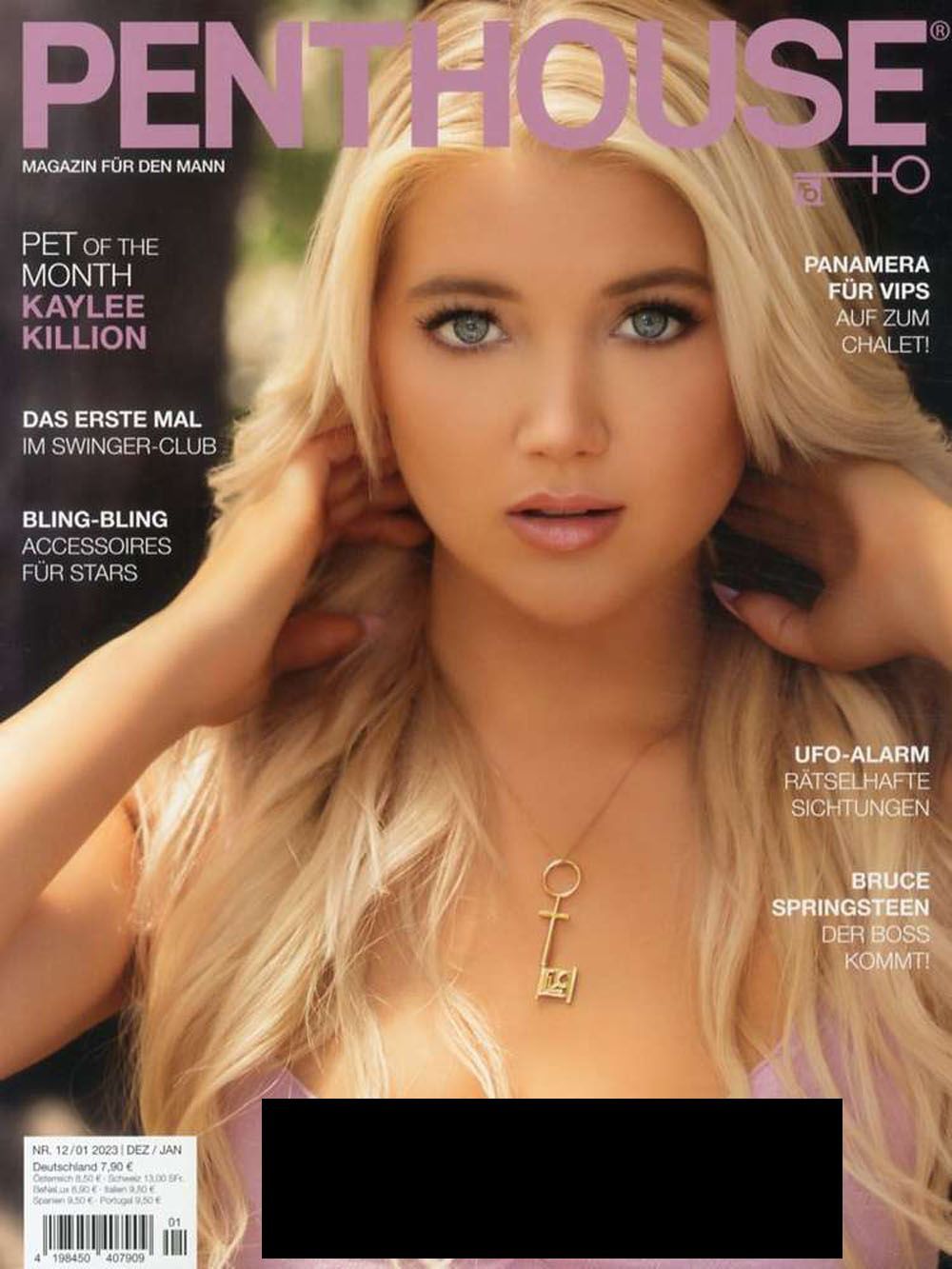 Penthouse Lehti Saksa 2022-12+01 Kaylee Killion Alkuperäinen painos