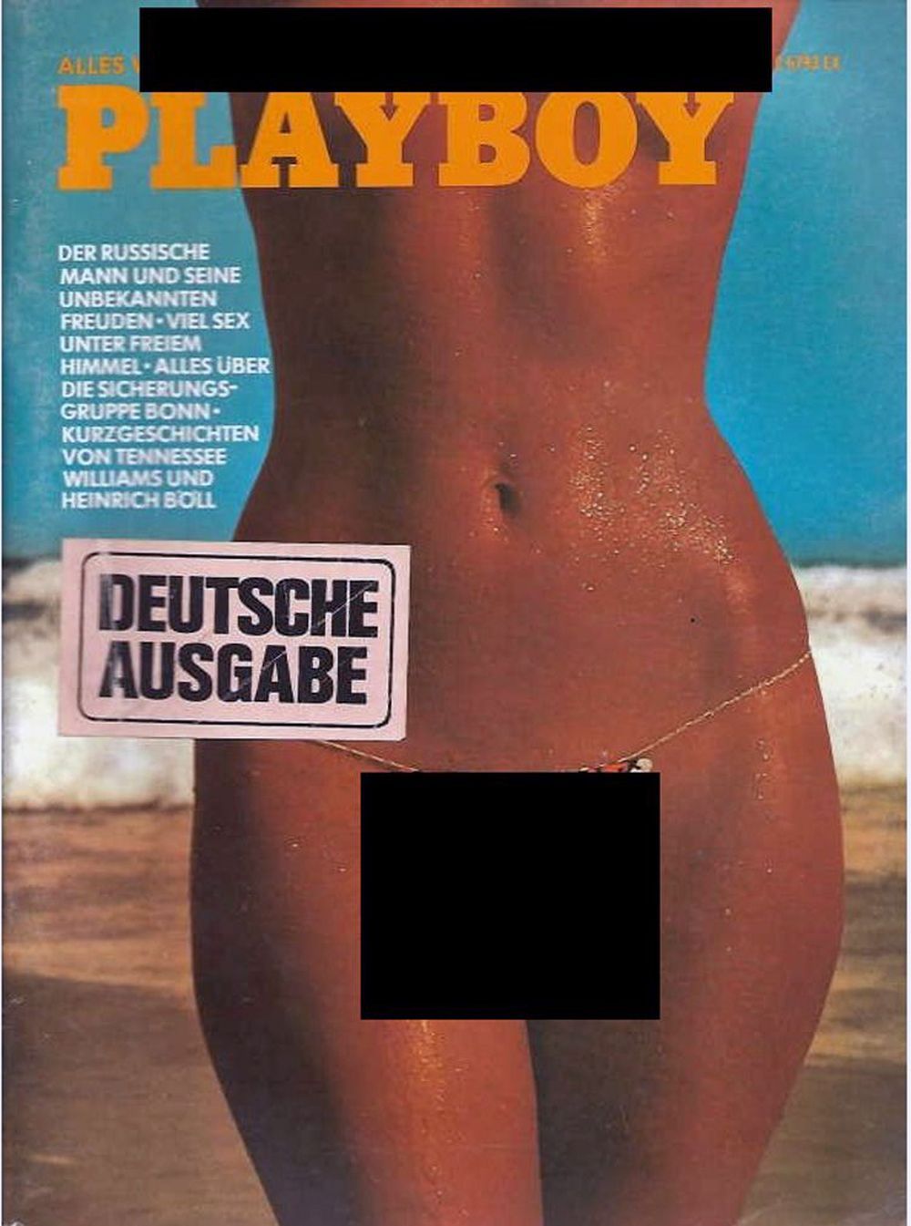 Playboy Magazin Deutschland 1973-10 Zoya
