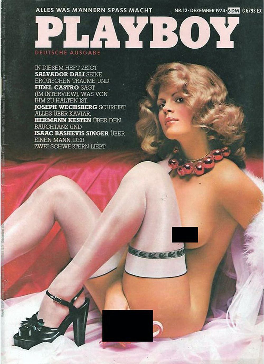 Playboy Magazin Deutschland 1974-12 Robyn Douglass