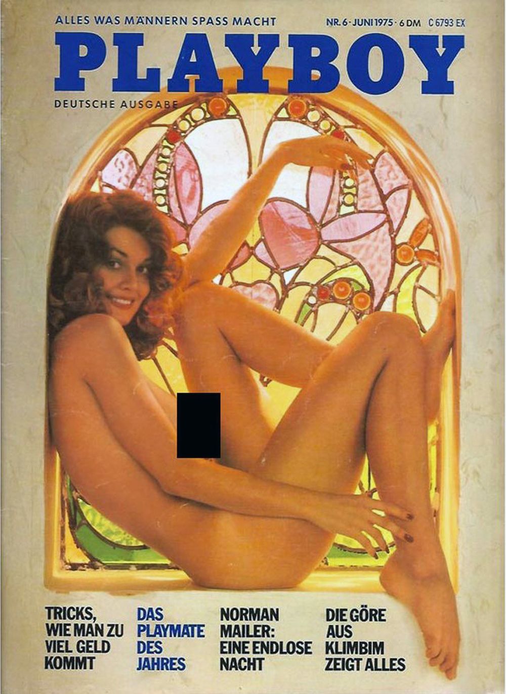 Playboy Magasin Tyskland 1975-06 Marilyn Lange Originalutgåva