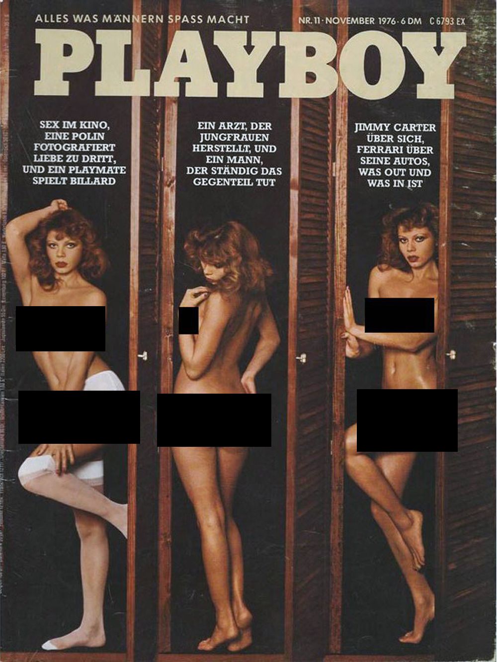 Playboy Magazin Deutschland 1976-11 Doris Anders