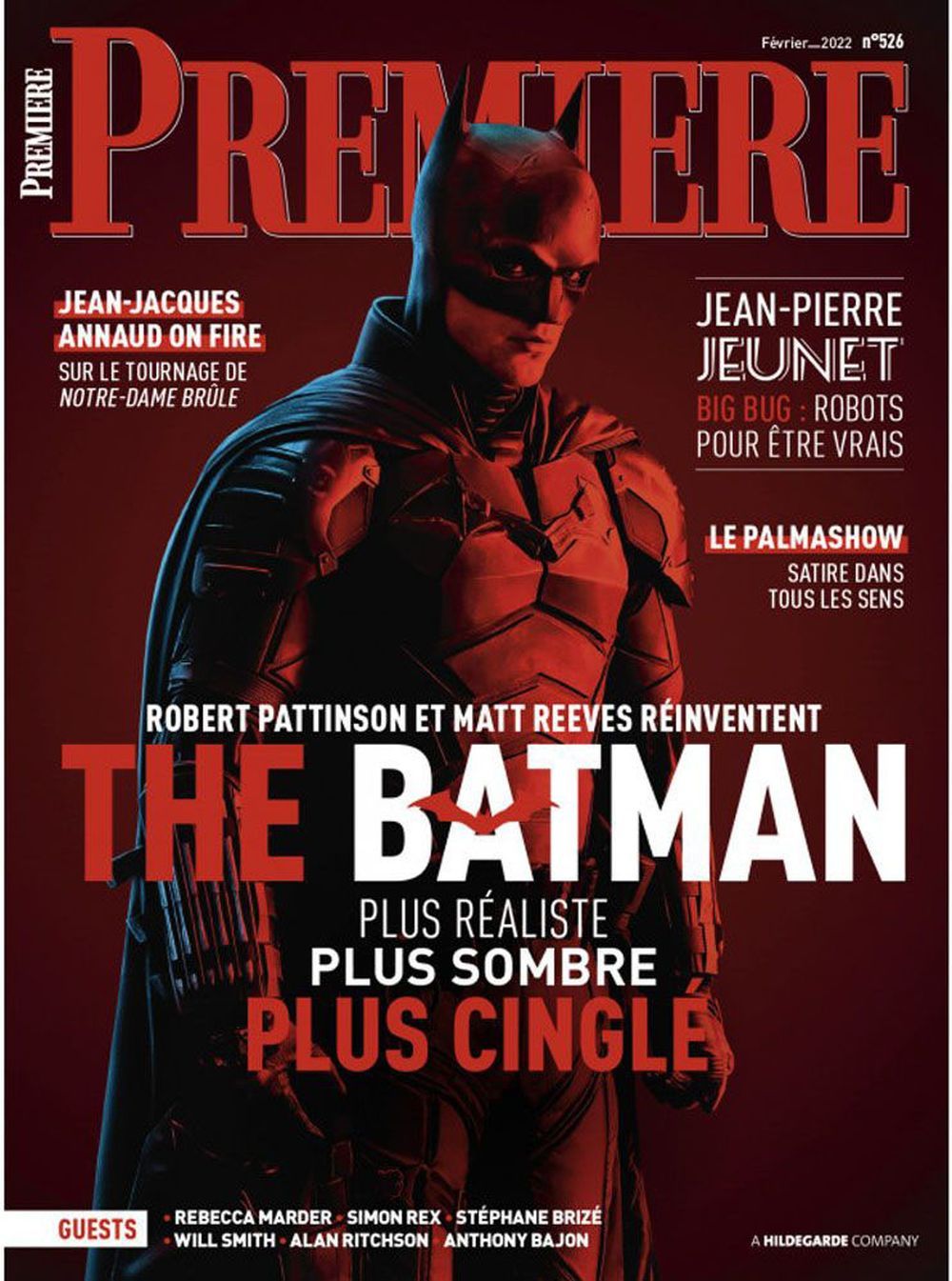Premiere Rivista Francia 2022 #526 Robert Pattinson Edizione originale