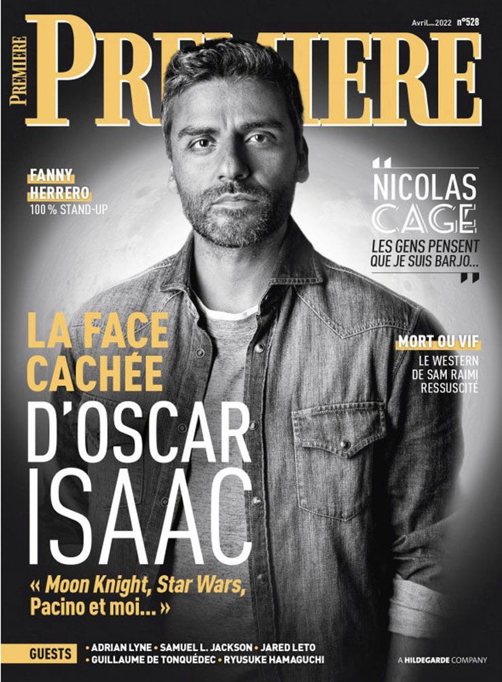 Premiere Revista Francia 2022 #528 Oscar Isaac Ryusuke Hamaguchi Nicolas Cage Edición original