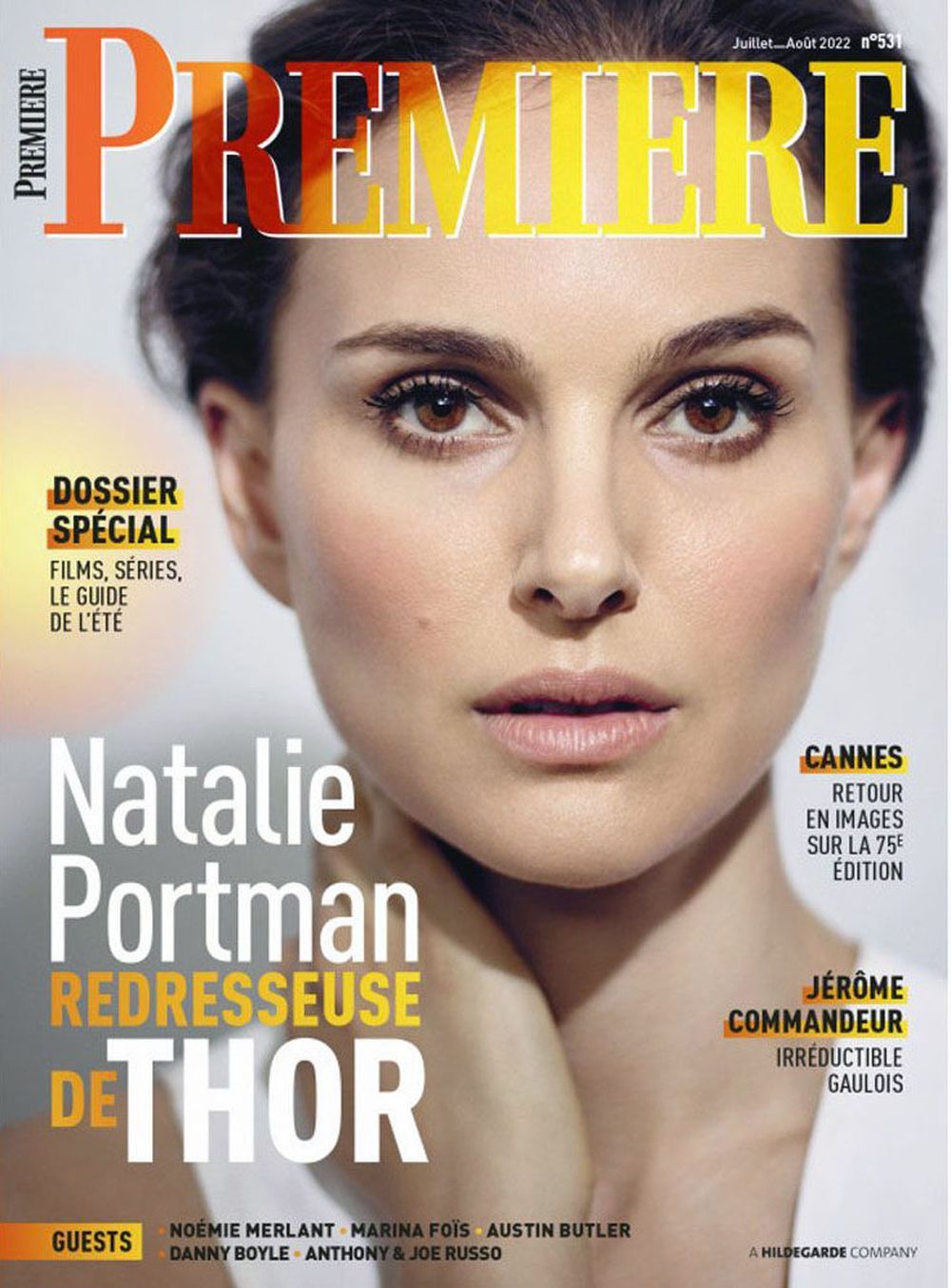 Premiere Tijdschrift Frankrijk 2022 #531 Natalie Portman Noemie Merlant Originele uitgave