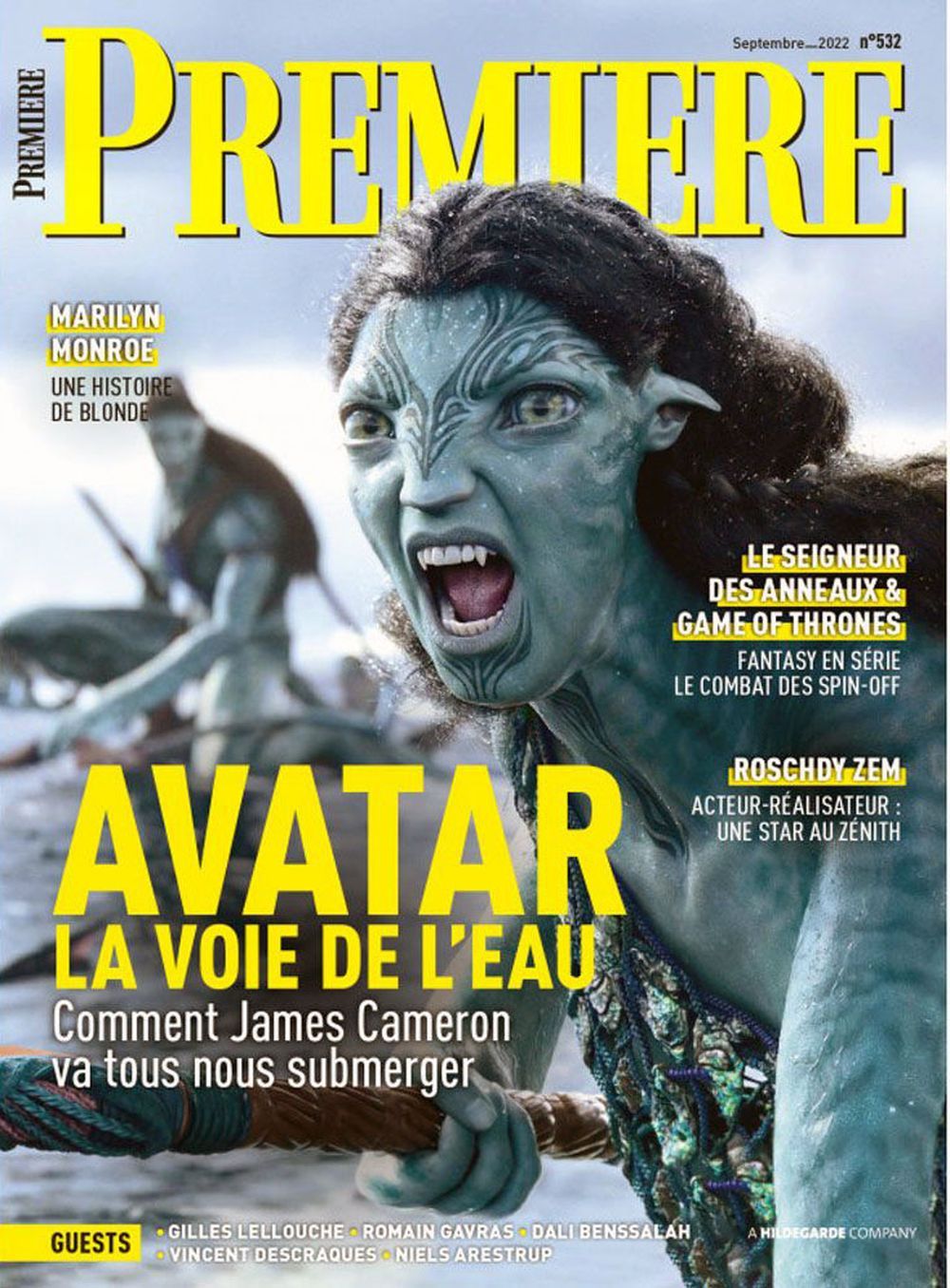 Premiere Magasin Frankrike 2022 #532 Romain Gavras Roschdy Zem Originalutgåva