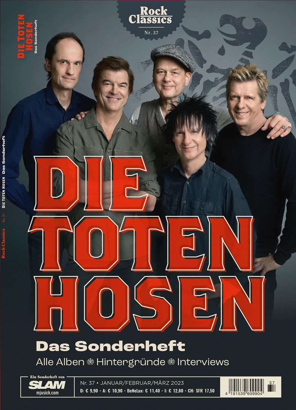 Rock Classics Magazine Allemagne 2023 #37 Die Toten Hosen Édition originale