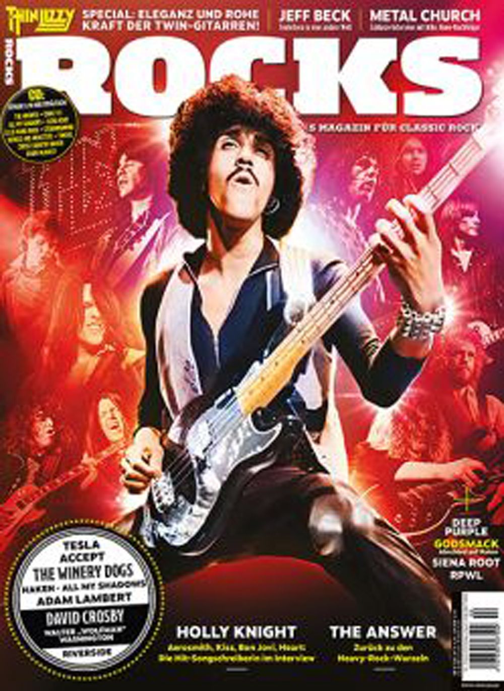Rocks Magazin Deutschland 2023-02 Scott Gorham Thin Lizzy Jeff Beck The Winery Dogs The Answer