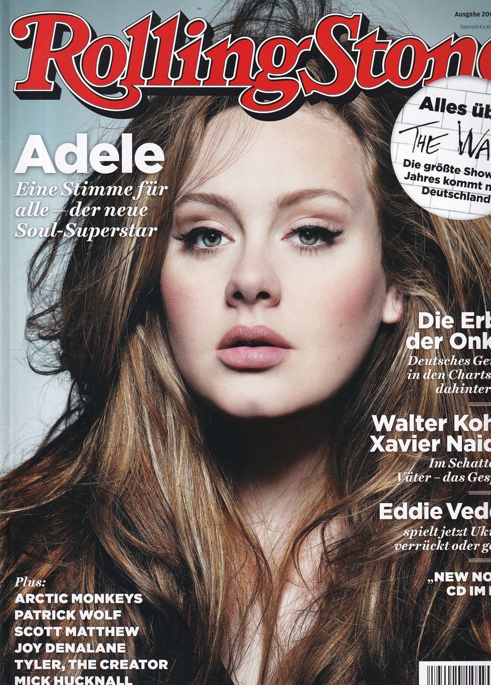 Rolling Stone Magazin Deutschland 2011 #200 Adele Arctic Monkeys