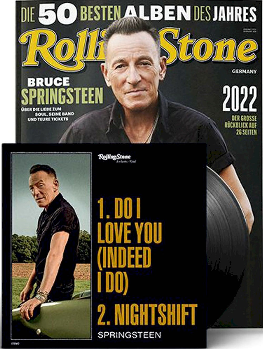 Rolling Stone Magazin Deutschland 2023-01 Bruce Springsteen + Vinyl