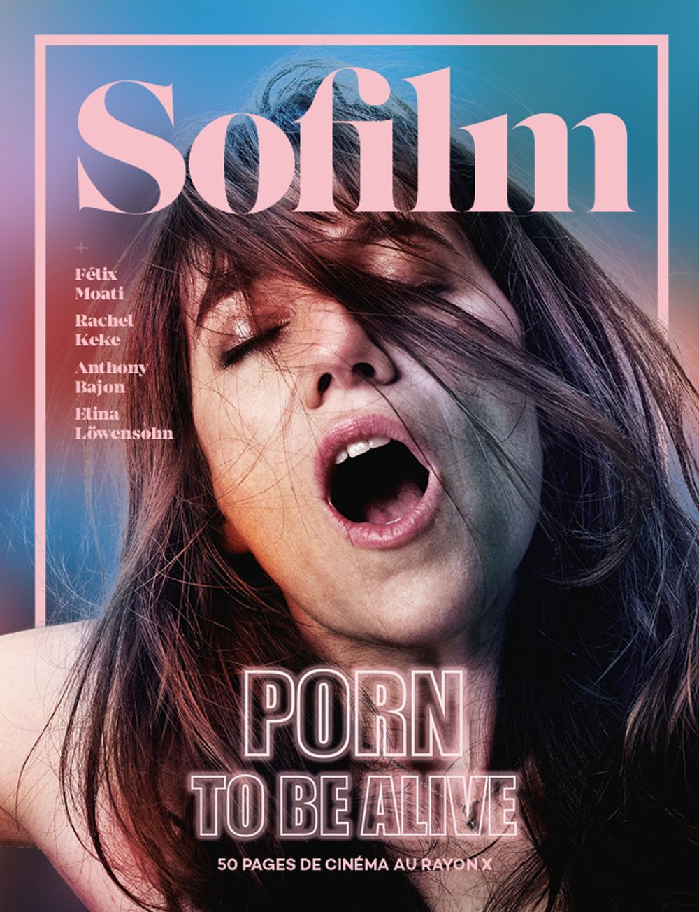 Sofilm Revista França 2023 #95 Charlotte Gainsbourg Lucy Gainsbourg Edição original
