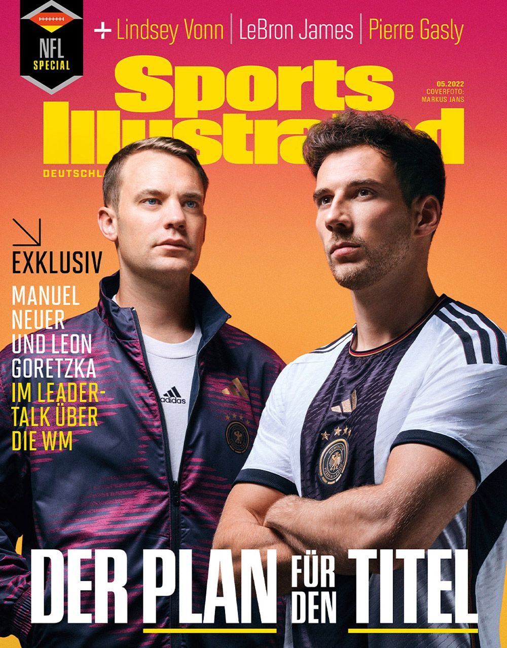 Sports Illustrated Magazin Deutschland 2022-05 Manuel Neuer Leon Goretzka
