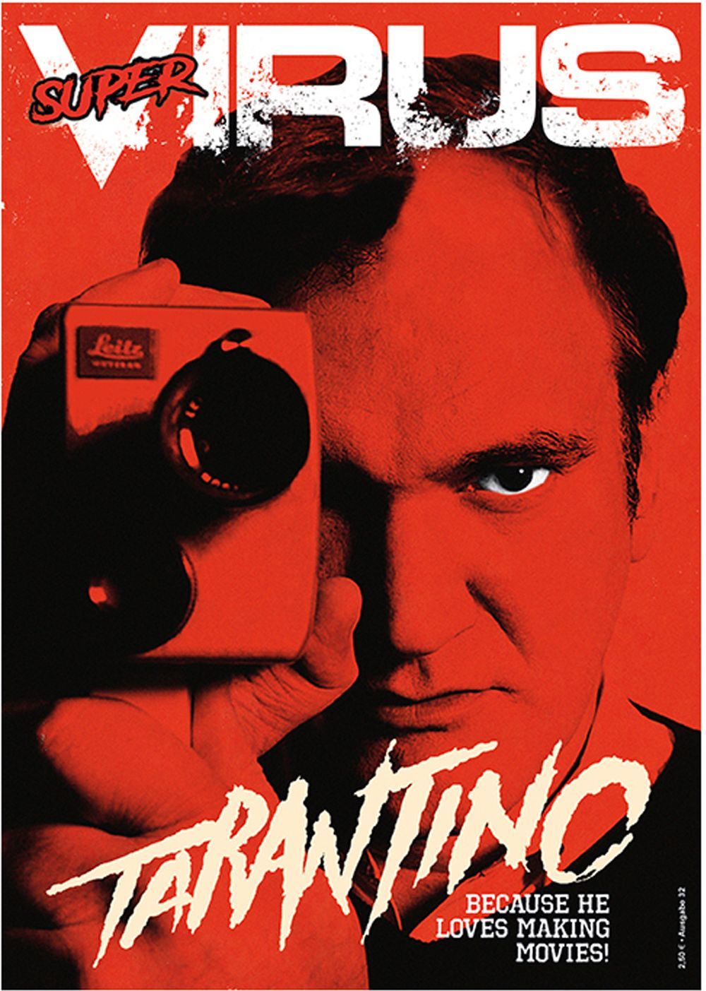 Super Virus Magasin Tyskland 2023 #32 Quentin Jerome Tarantino Originalutgåva