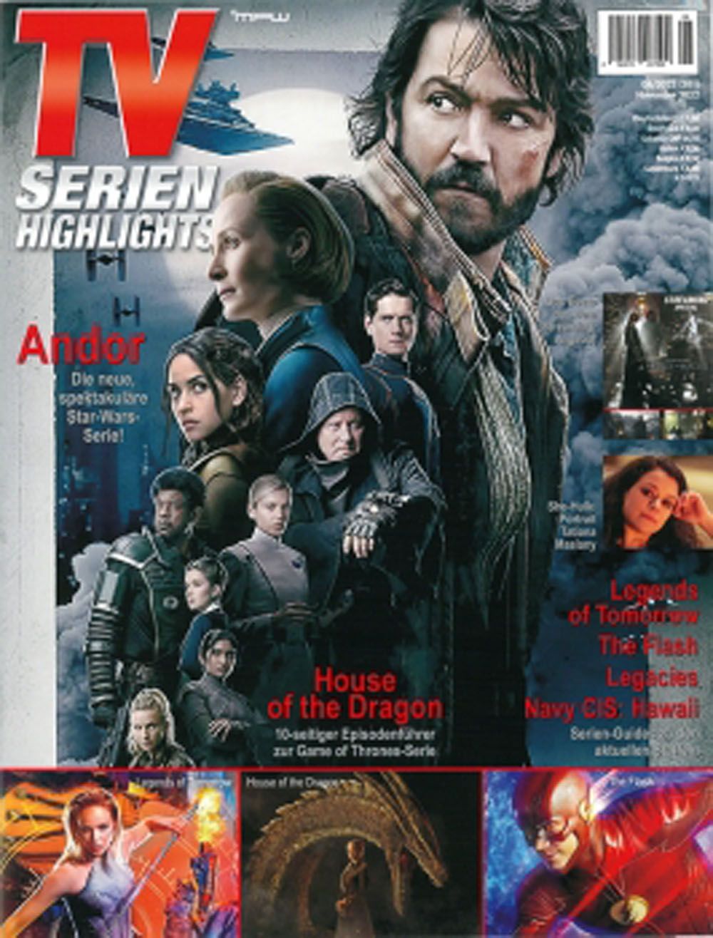 TV Serien Highlights Magazine Germany 2022 #301 Original Print Issue