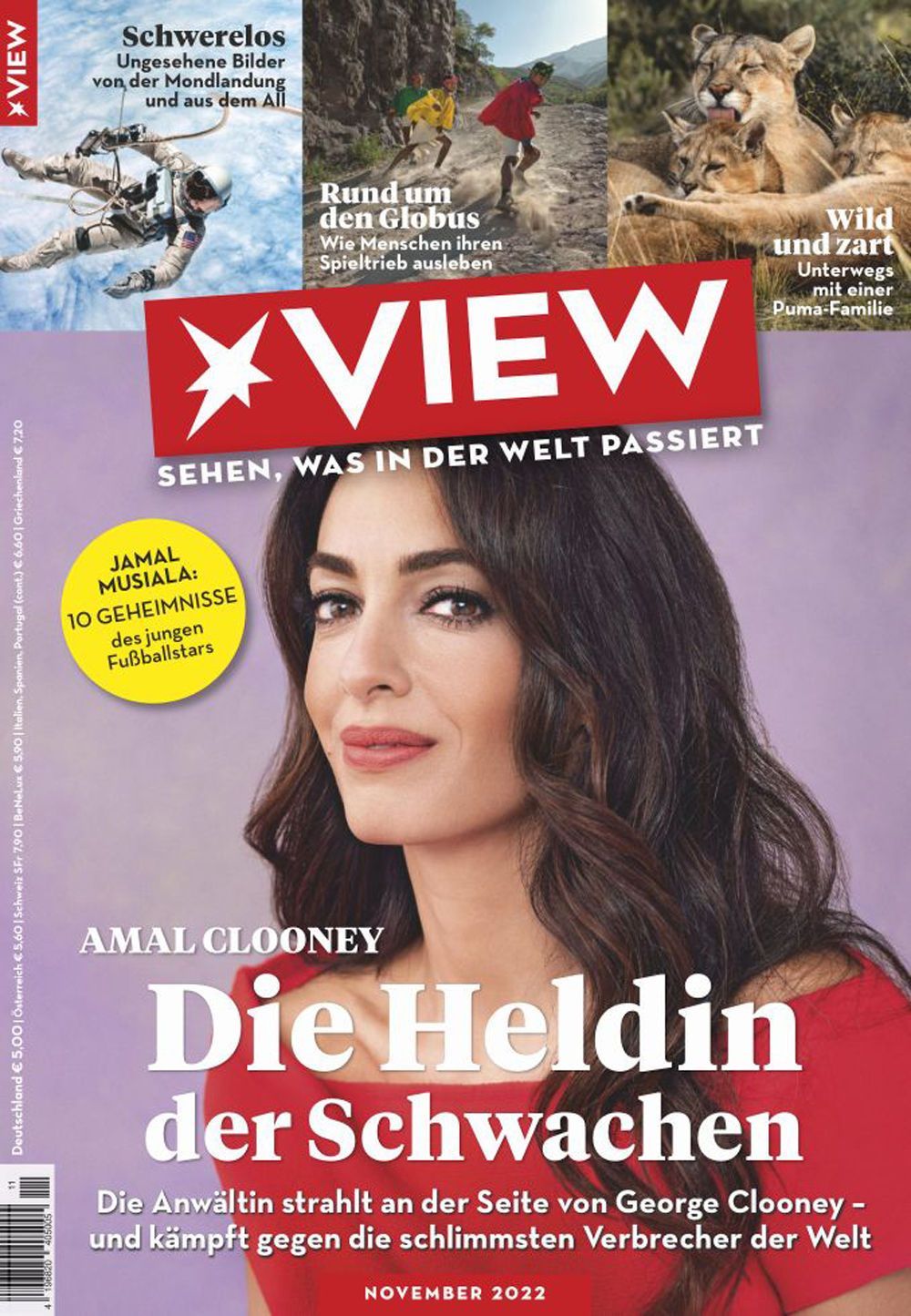 View Magazin Deutschland 2022-11 Amal Clooney