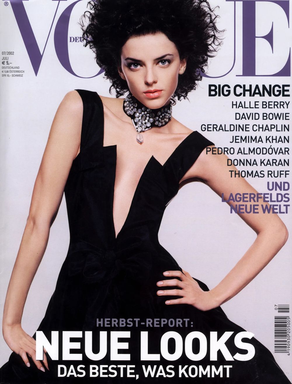 Vogue Magazine Germany 2002-07 Clara Veiga Gazinelli Original Print Issue