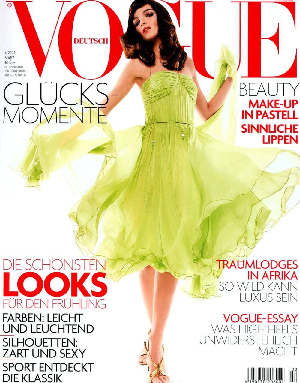 Vogue Magazine Allemagne 2004-03 Édition originale