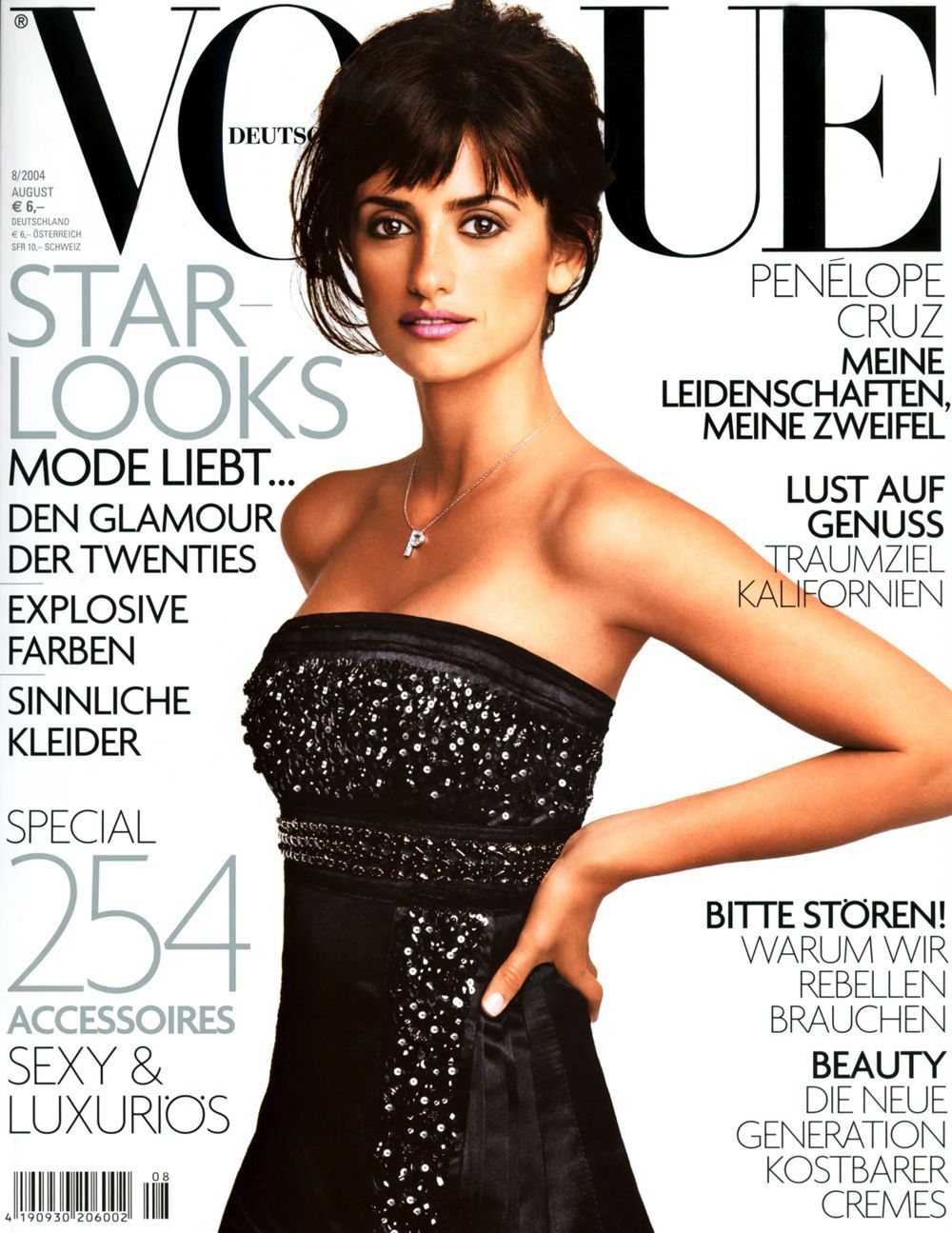 Vogue Revista Alemania 2004-08 Penelope Cruz