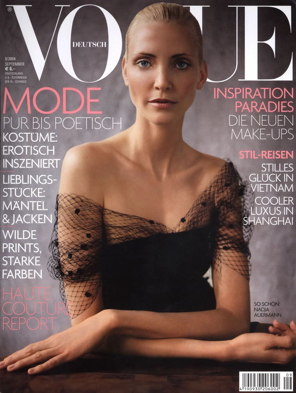 Vogue Magazin Deutschland 2004-09 Nadja Auermann
