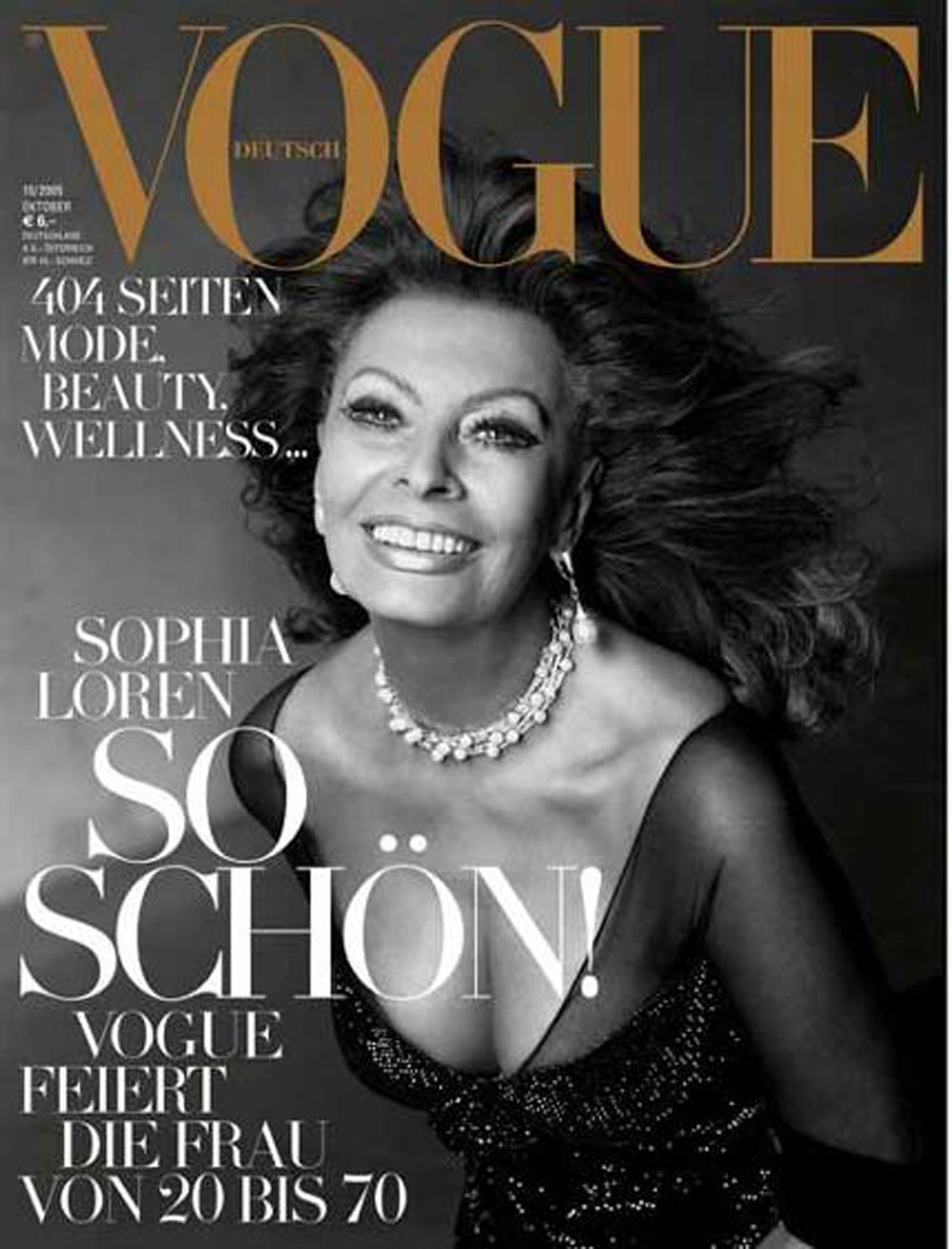 Vogue Magazin Deutschland 2005-10 Sophia Loren
