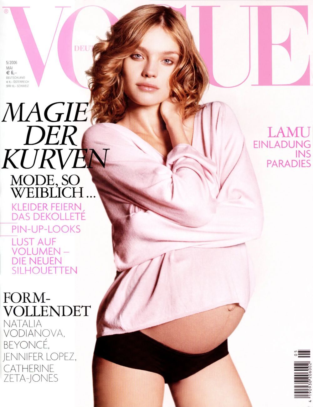 Vogue Magazin Deutschland 2006-05 Natalia Vodianova