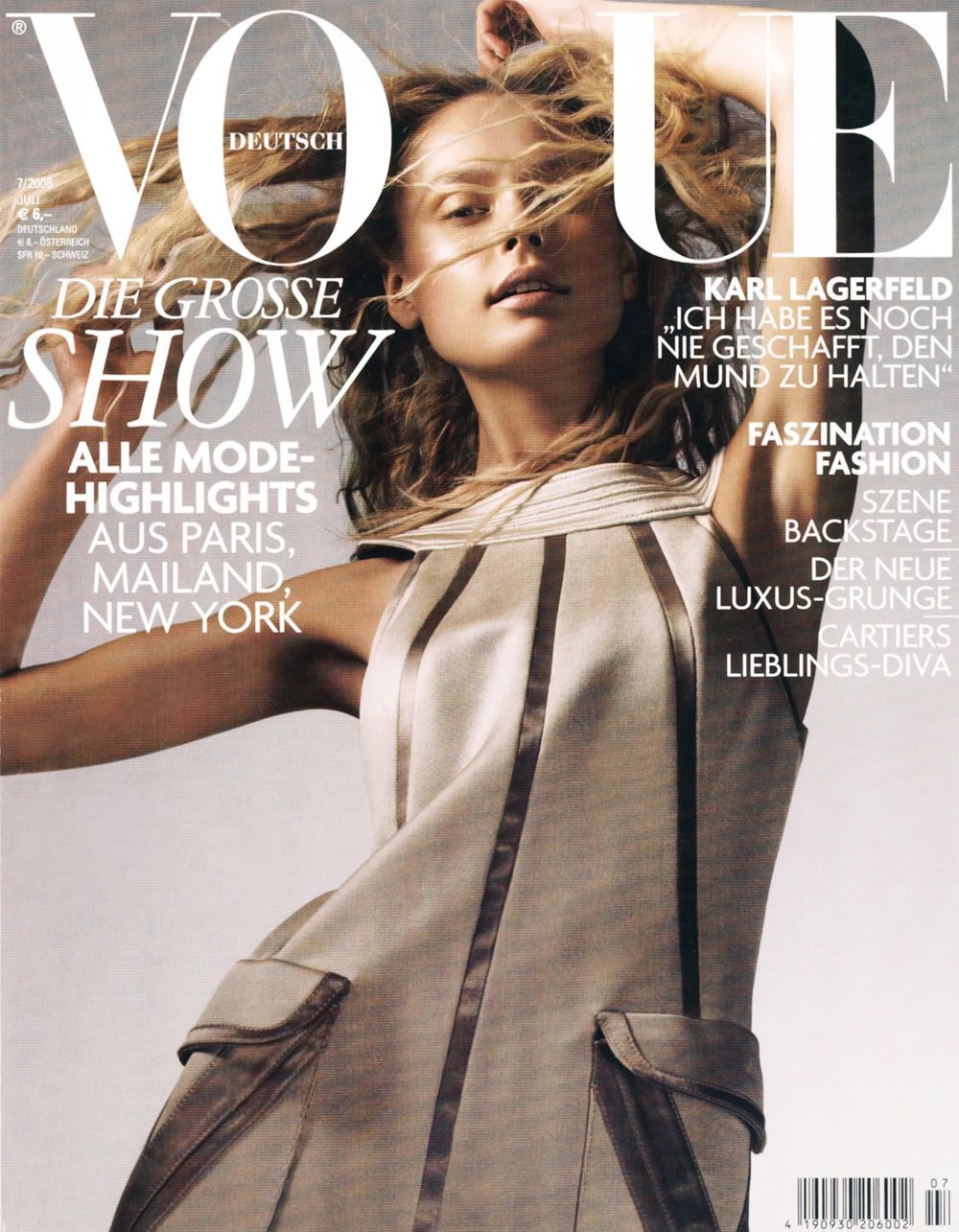 Vogue Magazin Deutschland 2006-07 Inguna Butane