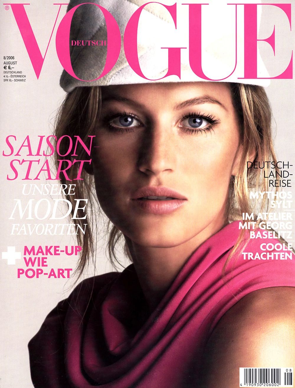 Vogue Magasin Tyskland 2006-08 Gisele Bündchen