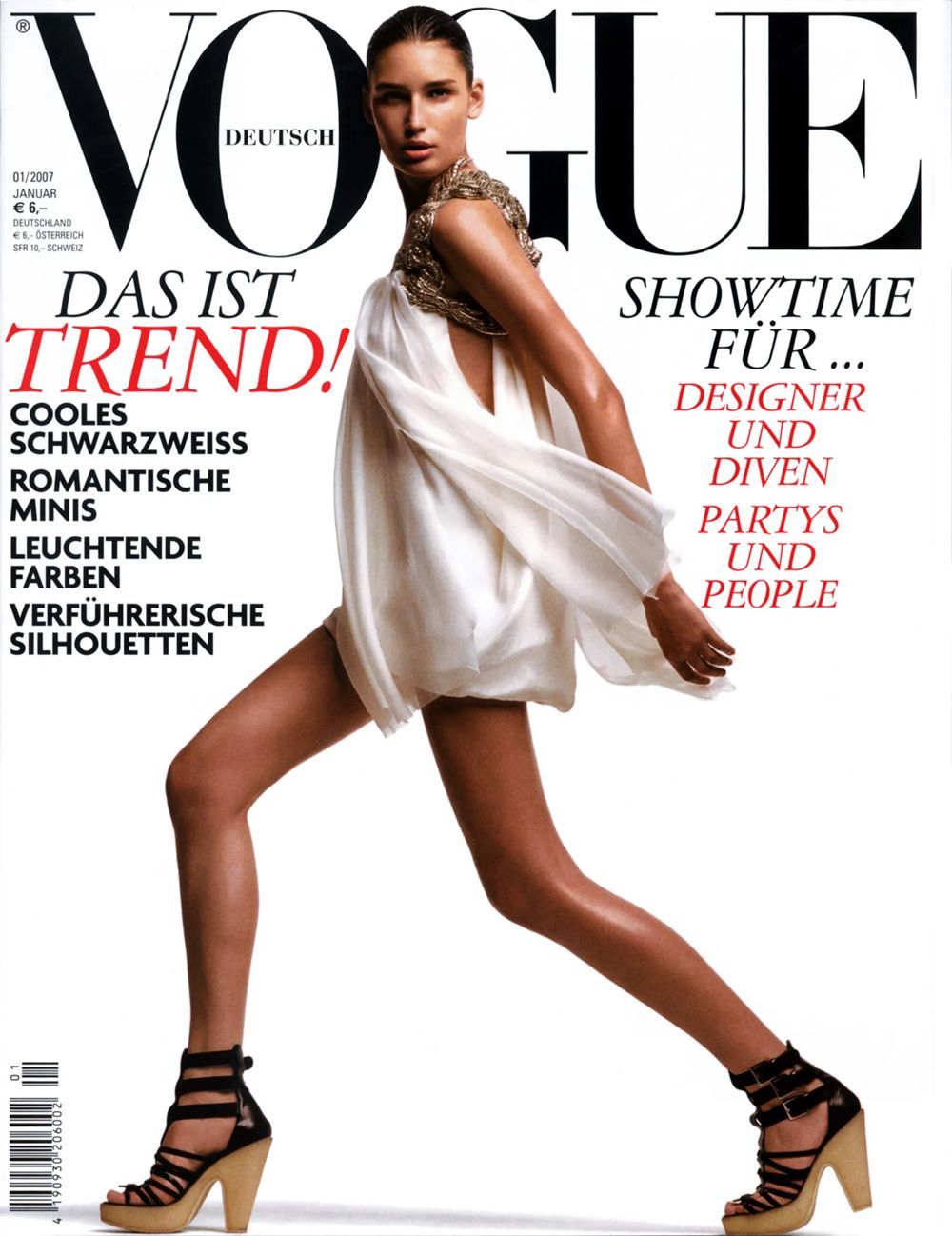 Vogue Magazin Deutschland 2007-01 Eugenia Volodina