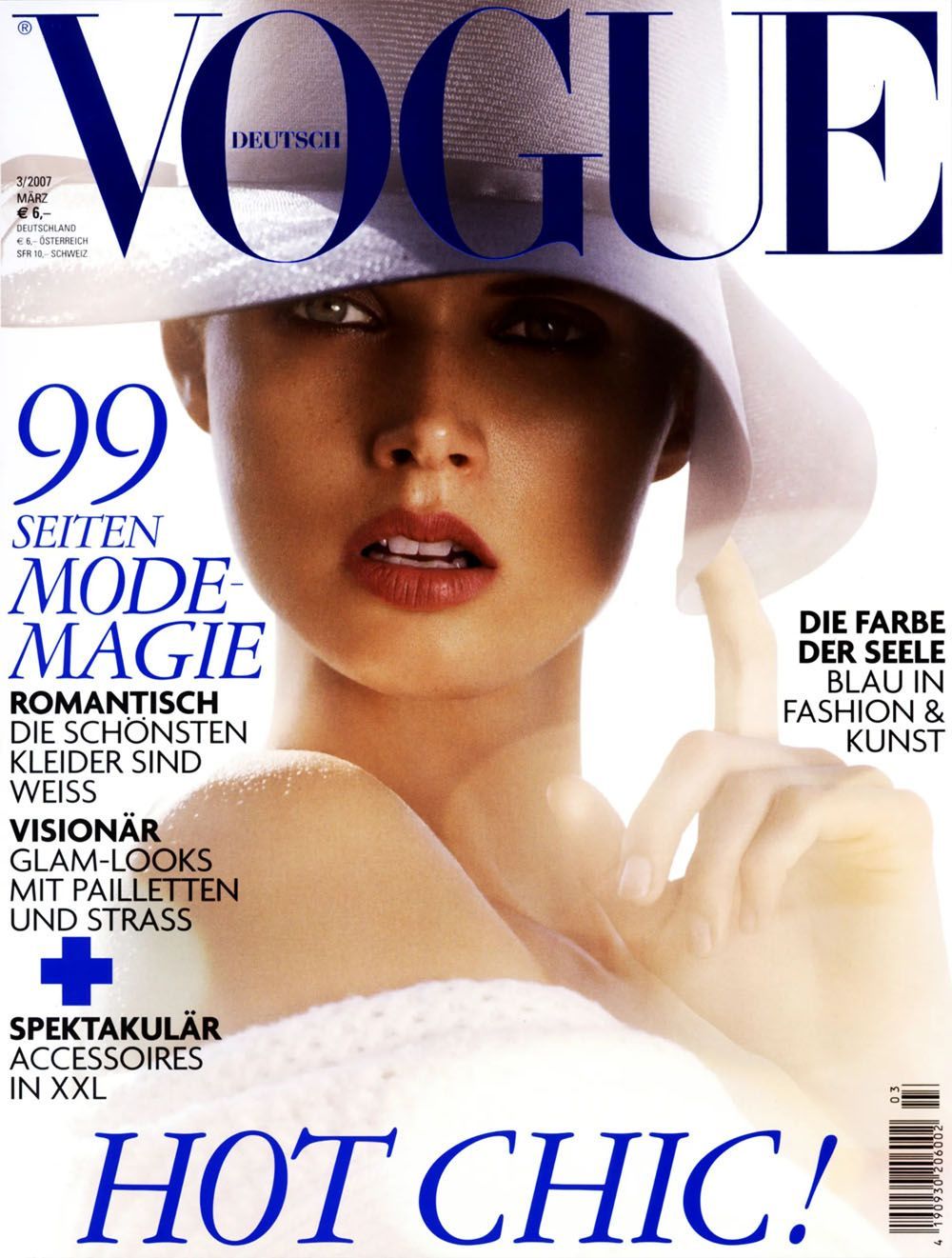 Vogue Revista Alemania 2007-03 Malgosia Bela Edición original