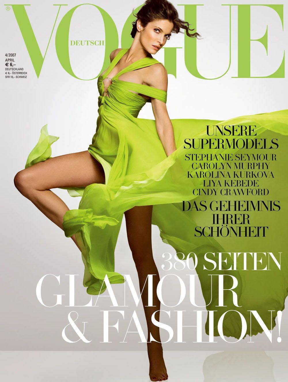 Vogue Magazin Deutschland 2007-04 Stephanie Seymour