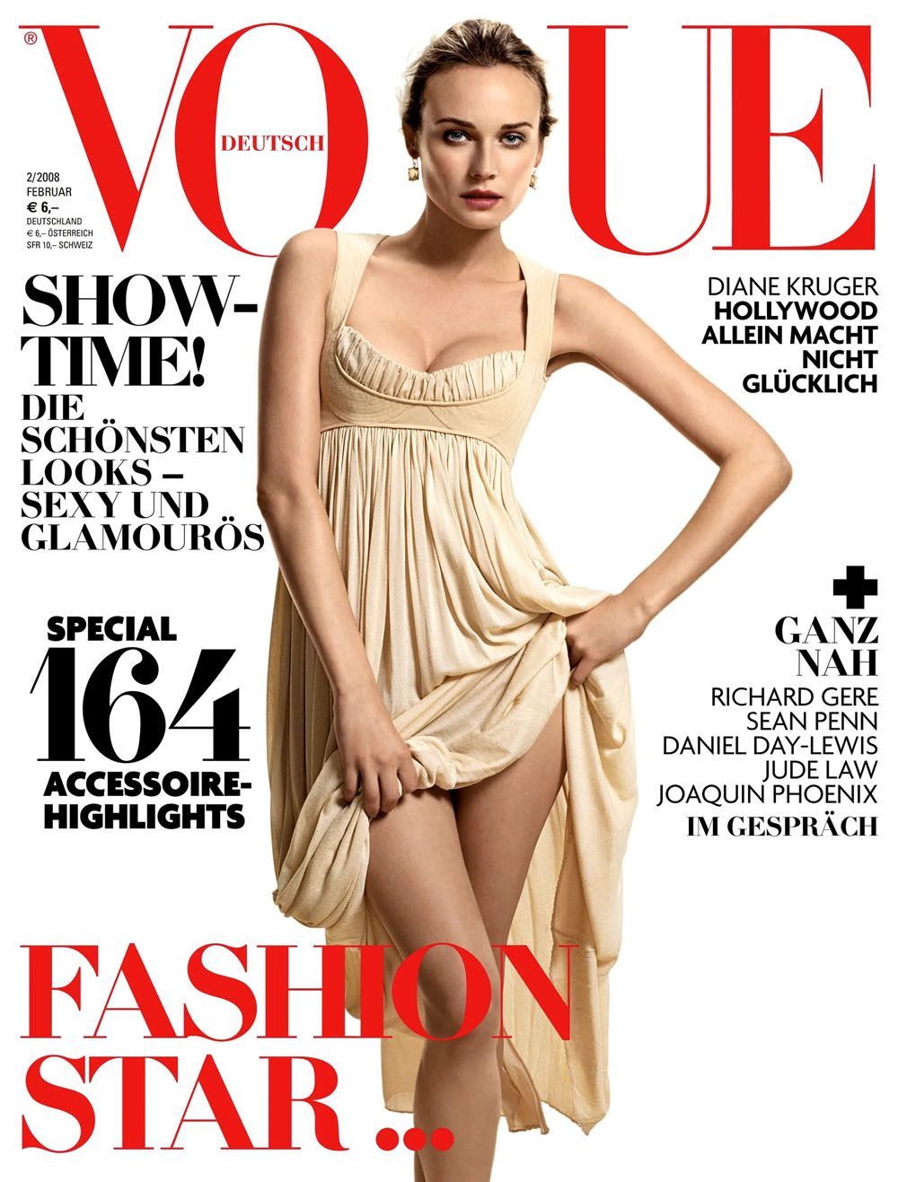 Vogue Lehti Saksa 2008-02 Diane Kruger