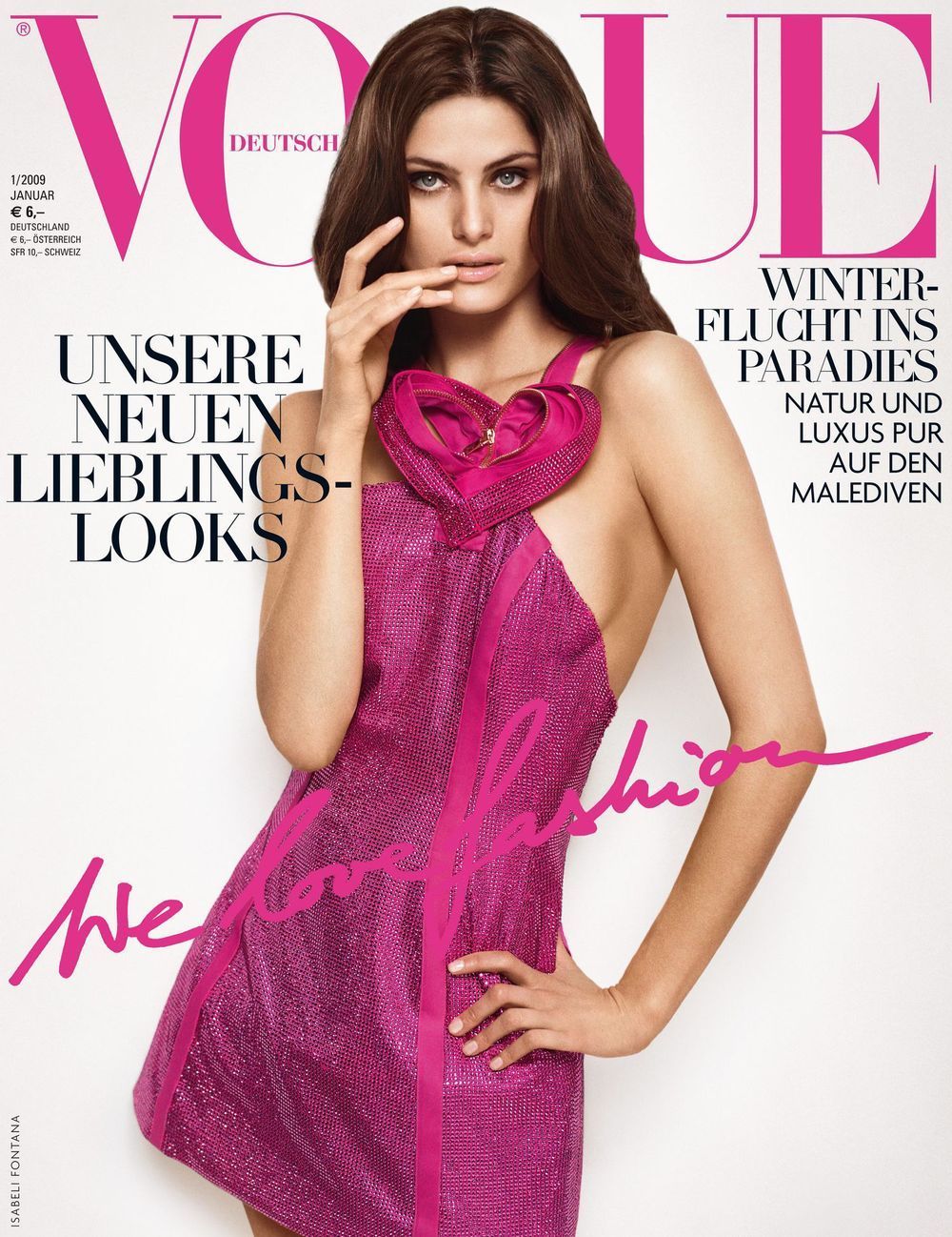 Vogue Magazin Deutschland 2009-01 Isabeli Fontana