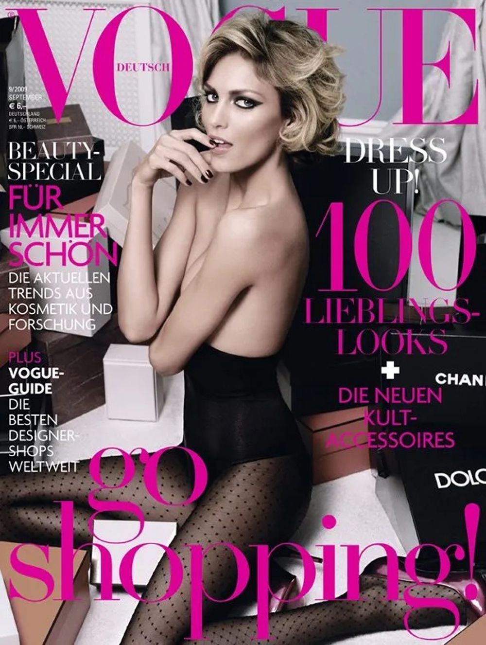 Vogue Lehti Saksa 2009-09 Anja Rubik