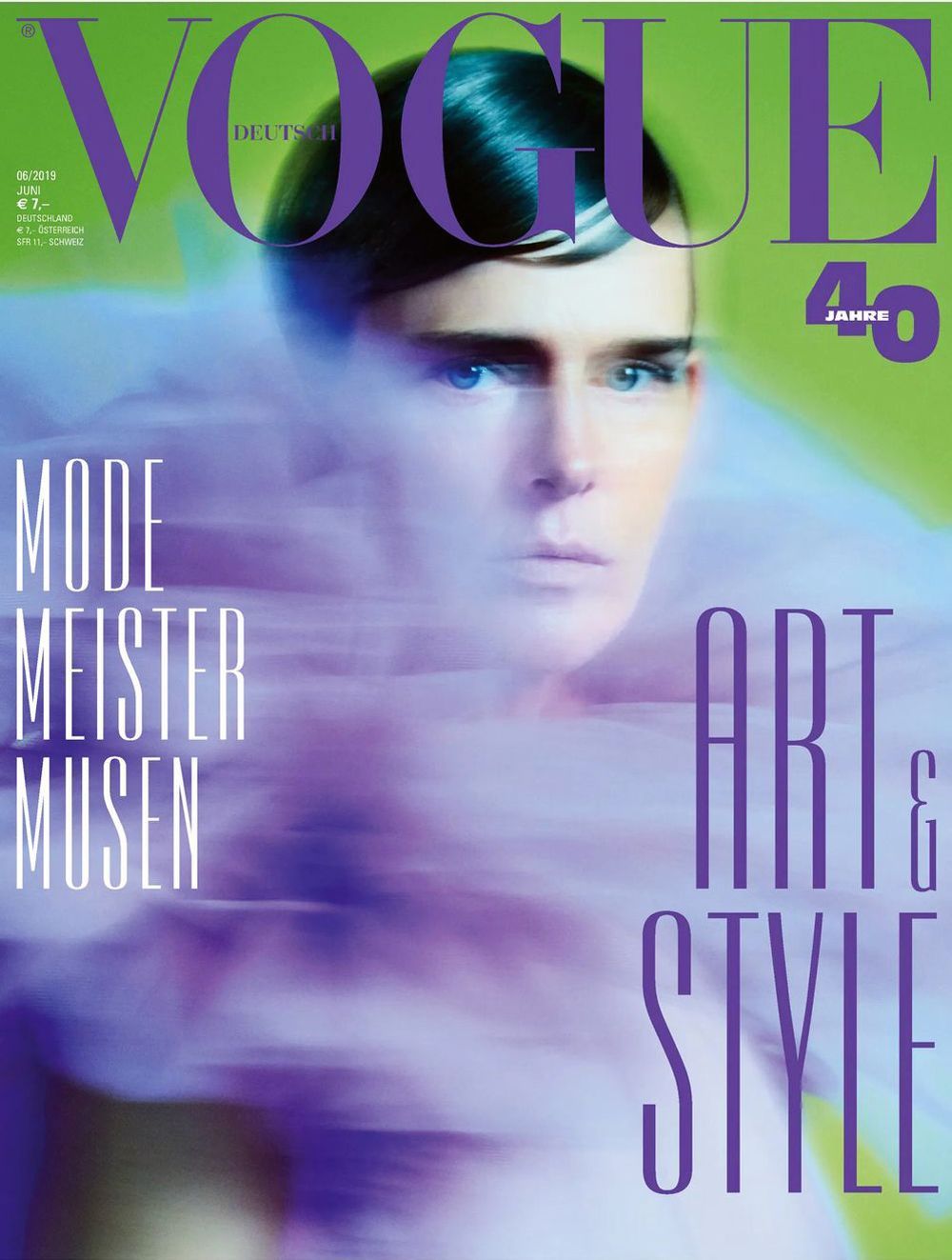 Vogue Magasin Tyskland 2019-06 Stella Tennant