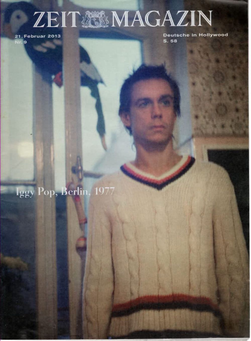 Zeit Magasin Tyskland 2013-09 Iggy Pop Originaludgave