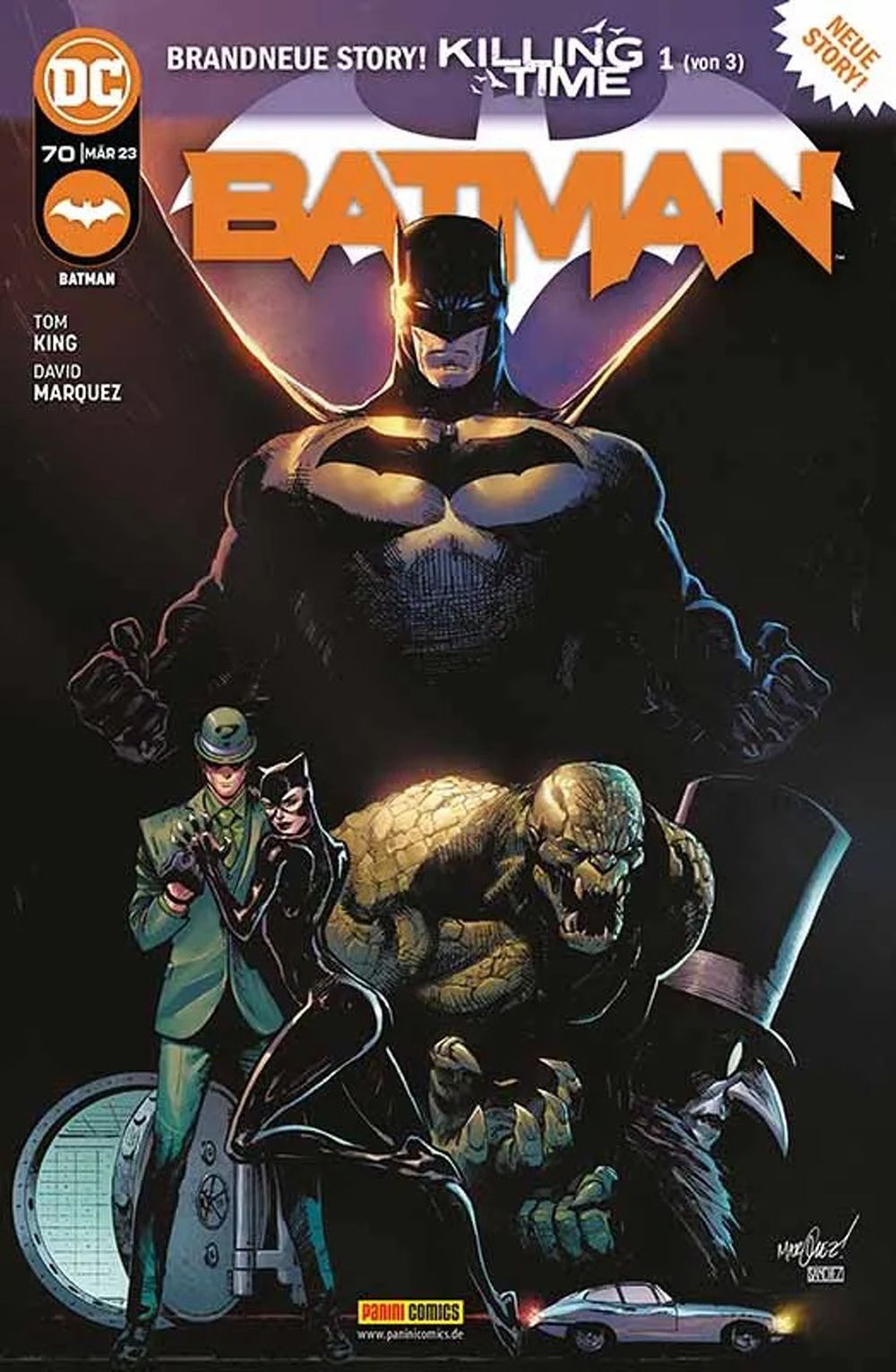 Batman Comic Deutschland 2023 #70 Tom King Catwoman Riddler