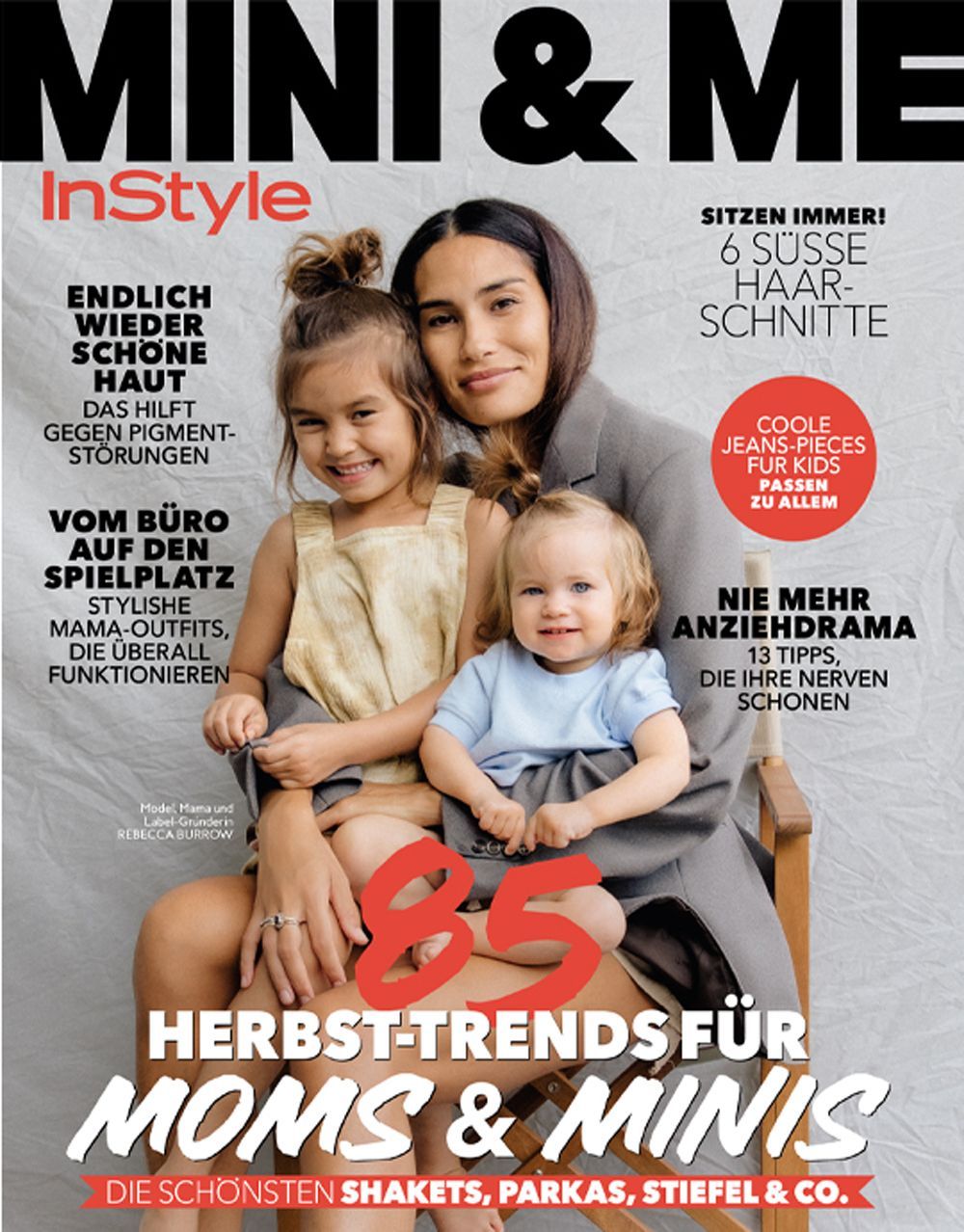 InStyle Mini & Me Revista Alemania 2021-03 Rebecca Burrow Edición original