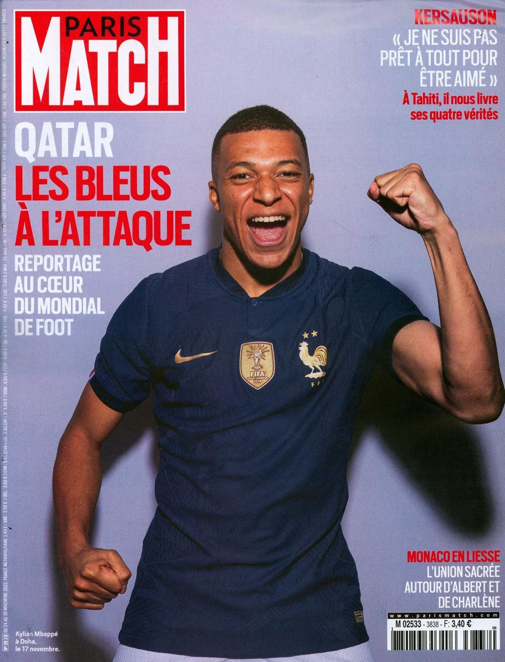 Paris Match Magazin Frankreich 2022 #3838 Kylian Mbappe
