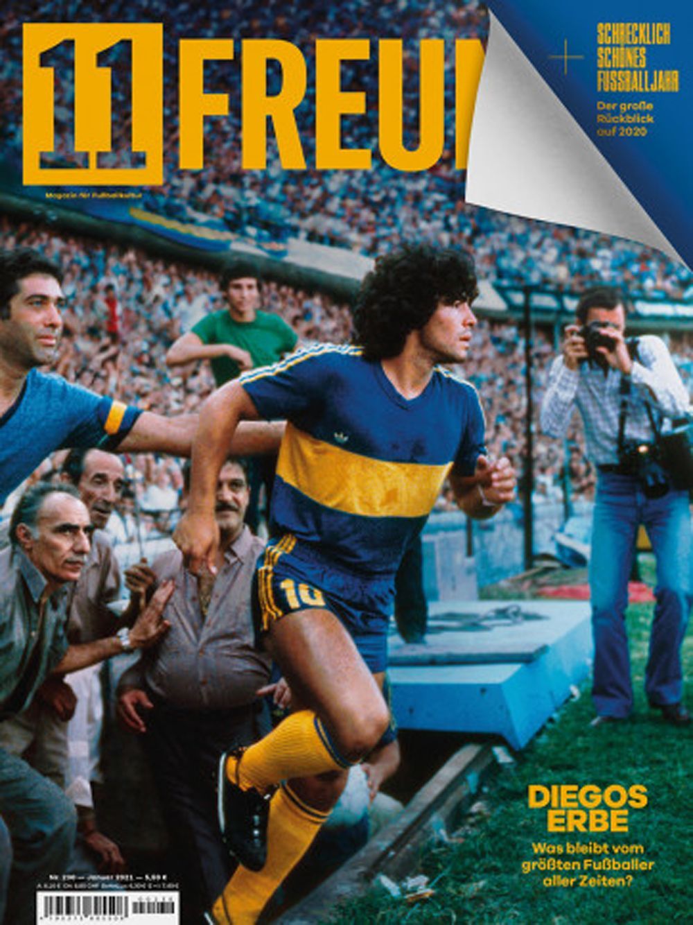 11 Freunde Magazine Germany 2021 #230 Diego Maradona Original Print Issue