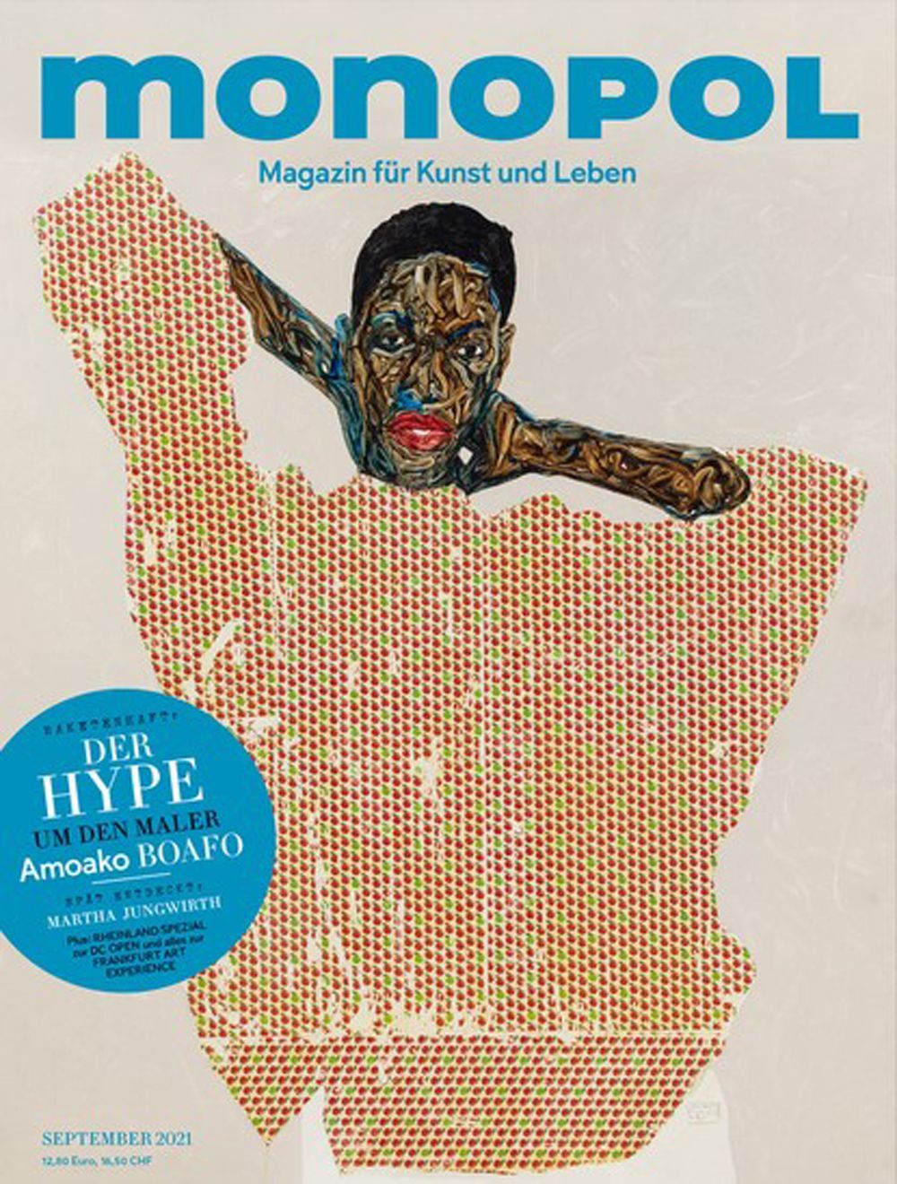 Monopol Magazin Deutschland 2021-09 Amoako Boafo
