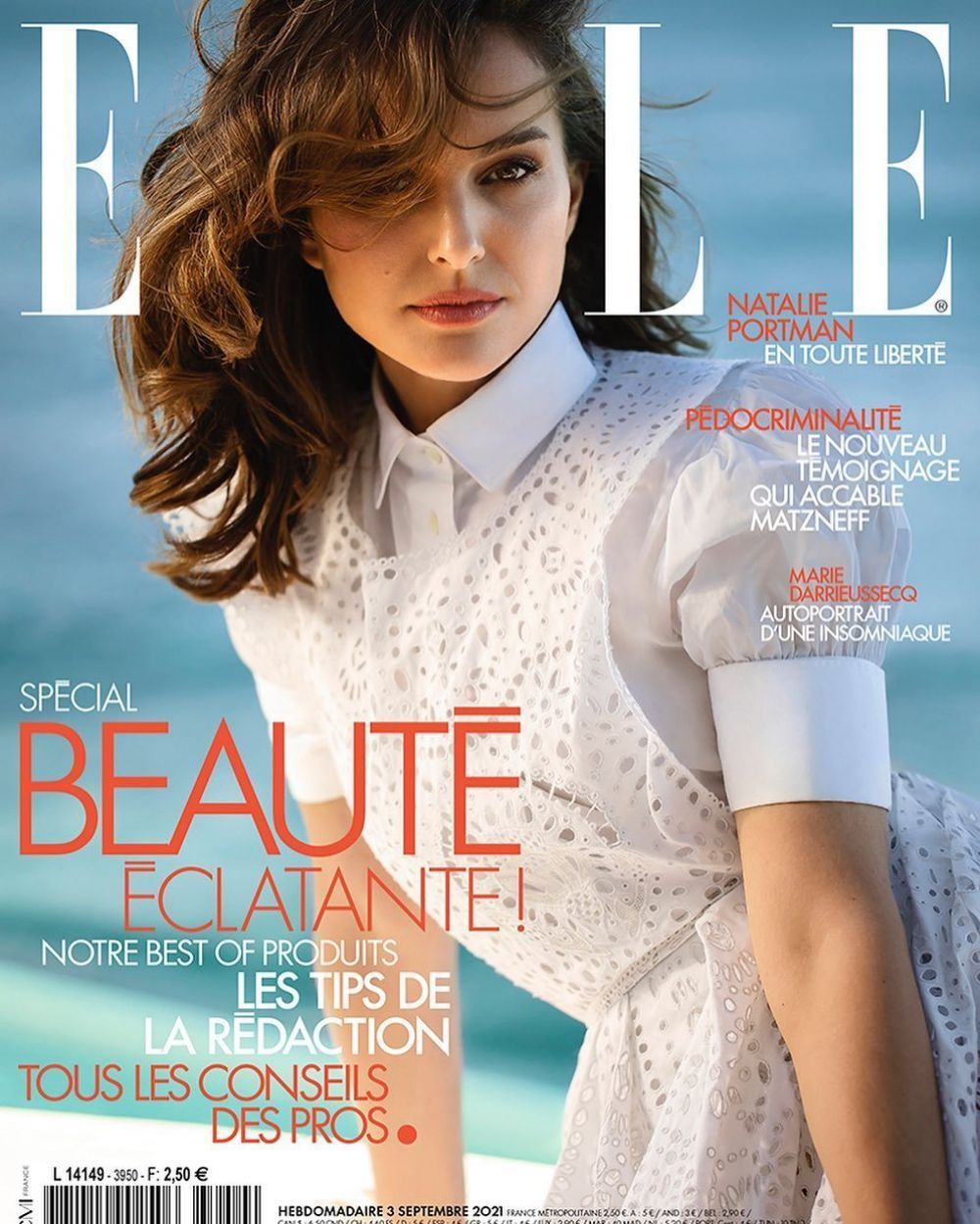 Elle Magazine France 2021 #3950 Natalie Portman Édition originale