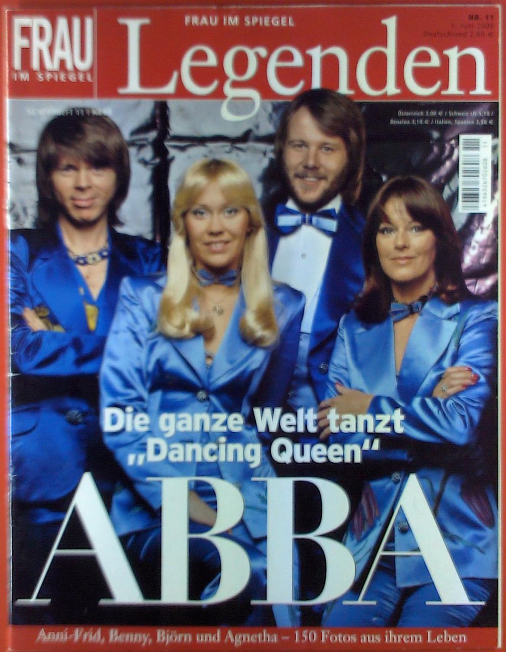 Frau Im Spiegel Legenden Magazin Deutschland 2006 #11 Abba