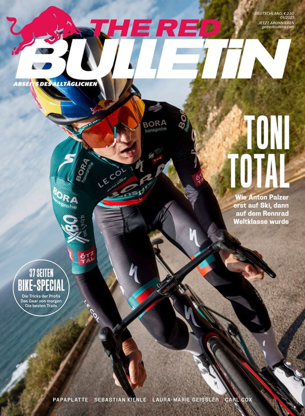 The Red Bulletin Revista Alemania 2023-01 Anton Palzer Edición original