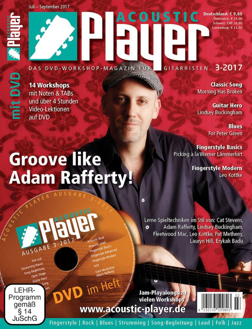 Acoustic Player Revista Alemania 2017-03 Peter Green Adam Rafferty