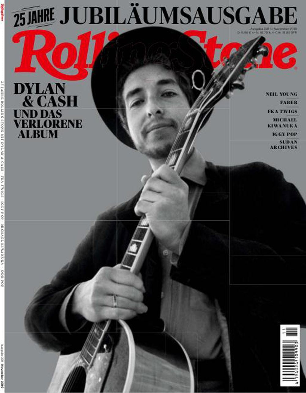 Rolling Stone Magazin Deutschland 2019-11 Bob Dylan Neil Young Faber Iggy Pop #301