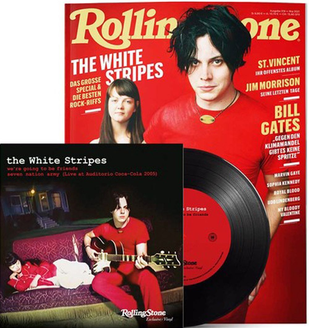 Rolling Stone Magazin Deutschland 2021-05 The White Stripes + Vinyl