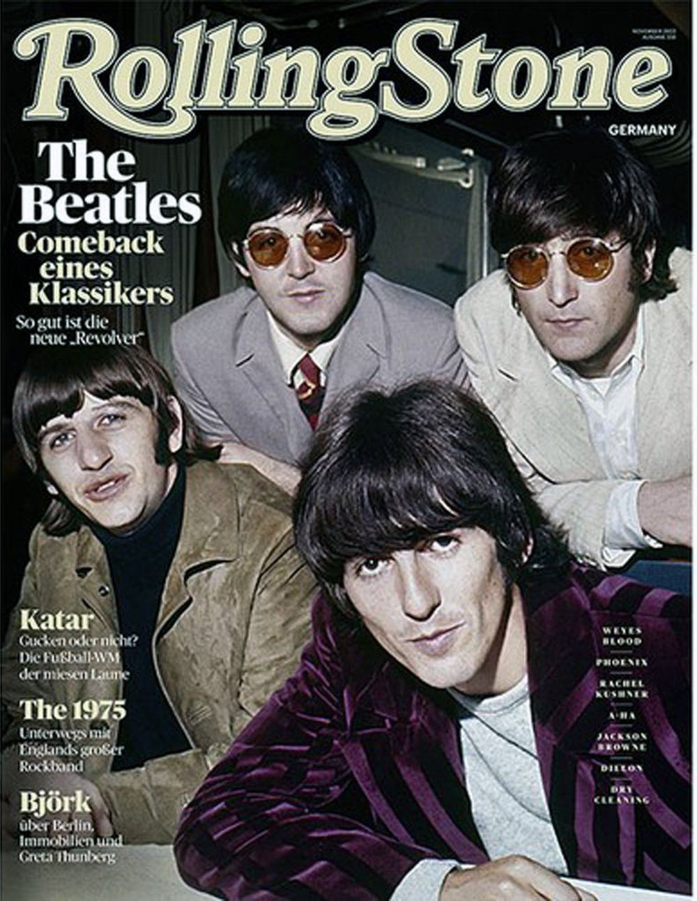 Rolling Stone Magazin Deutschland 2022-11 The Beatles Björk The 1975 A-Ha Dillon #387