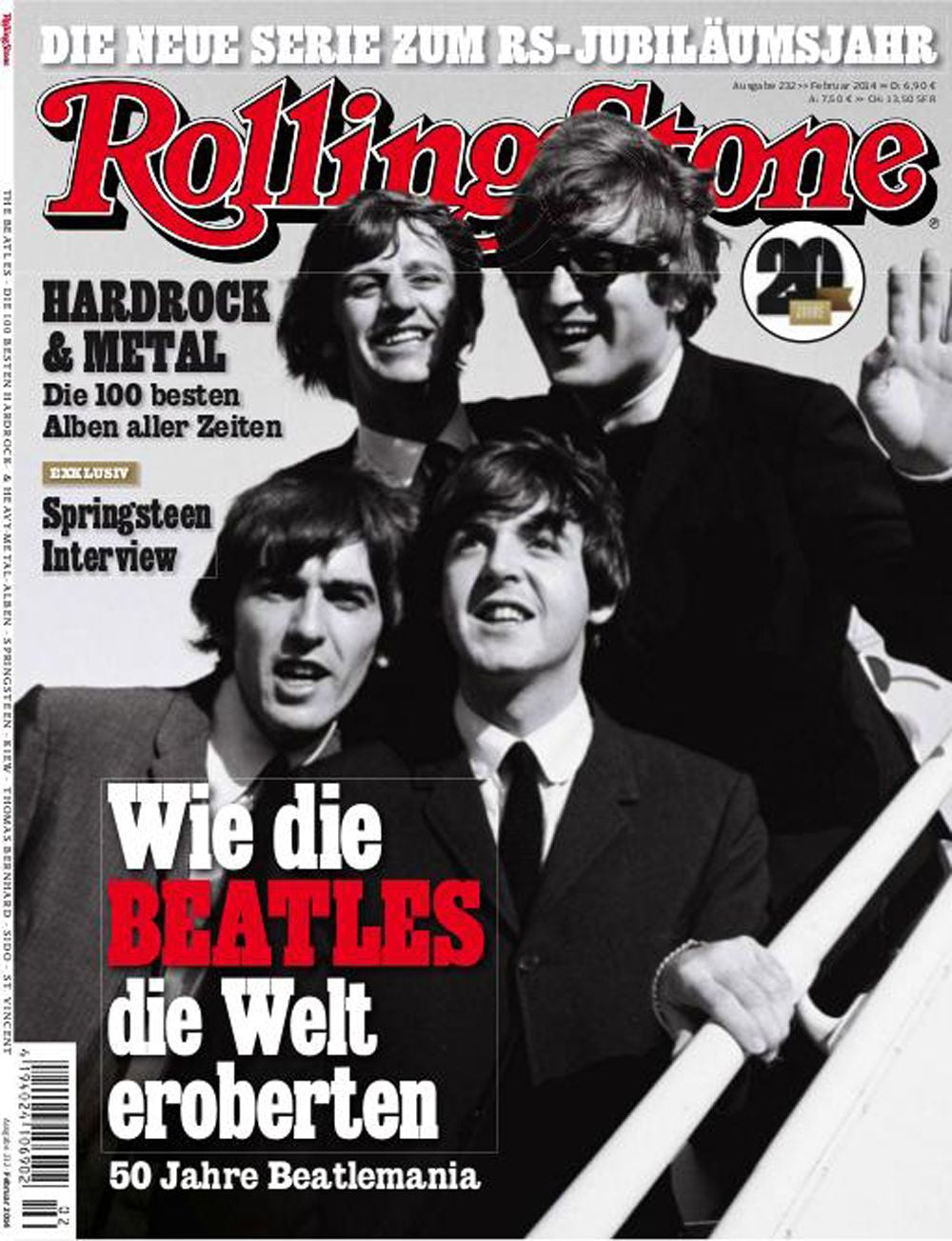 Rolling Stone Magazin Deutschland 2014-02 The Beatles Bruce Springsteen #232