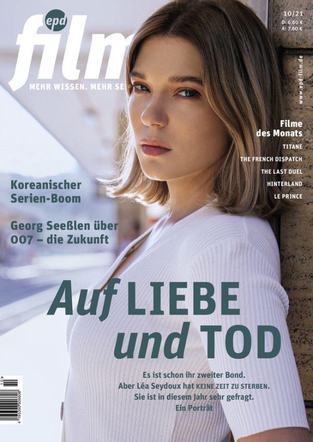 EPD Film Magazine Germany 2021-10 Léa Seydoux 007
