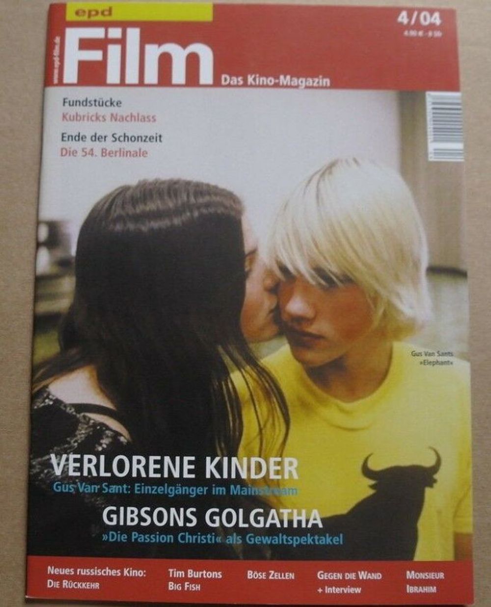 EPD Film Magazin Deutschland 2004-04 Gus Van Sant